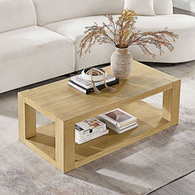 Table basse rectangulaire