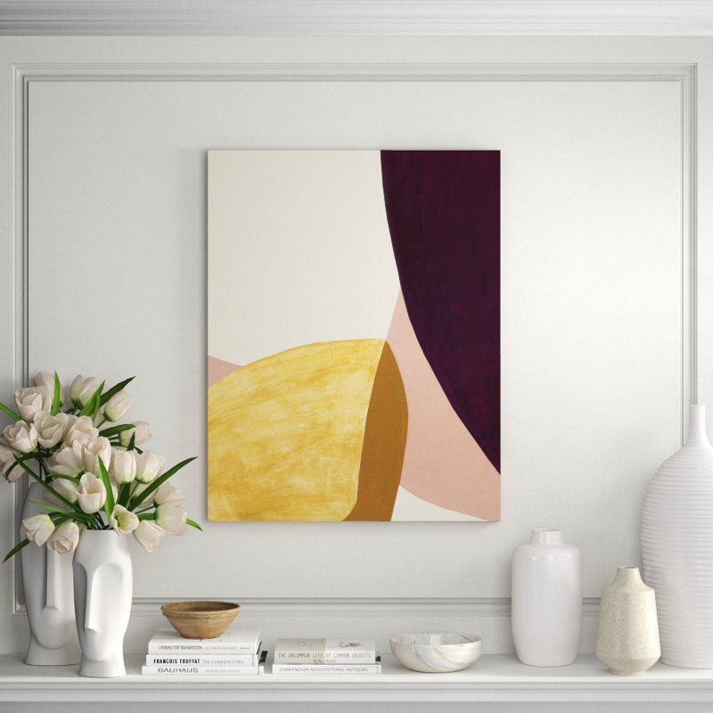 Gold Rising I Print by Bobby Berk, 38" H x 30" W, Image Brush Gel