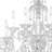 Sterling 12 - Light Glass Classic / Traditional Chandelier-40766771-40766768
