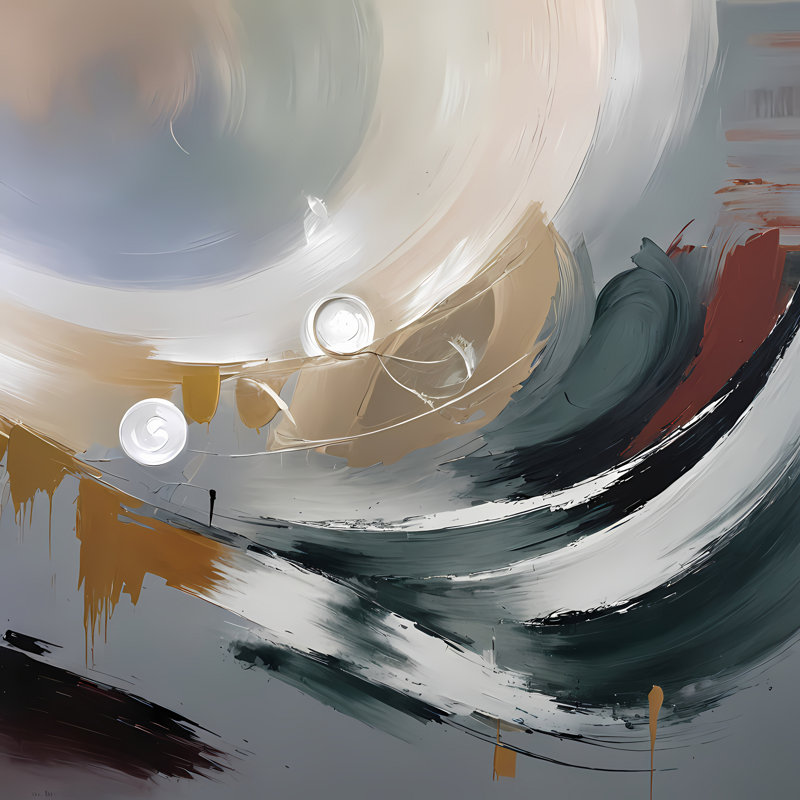 Rotational Pull, 42" H x 42" W