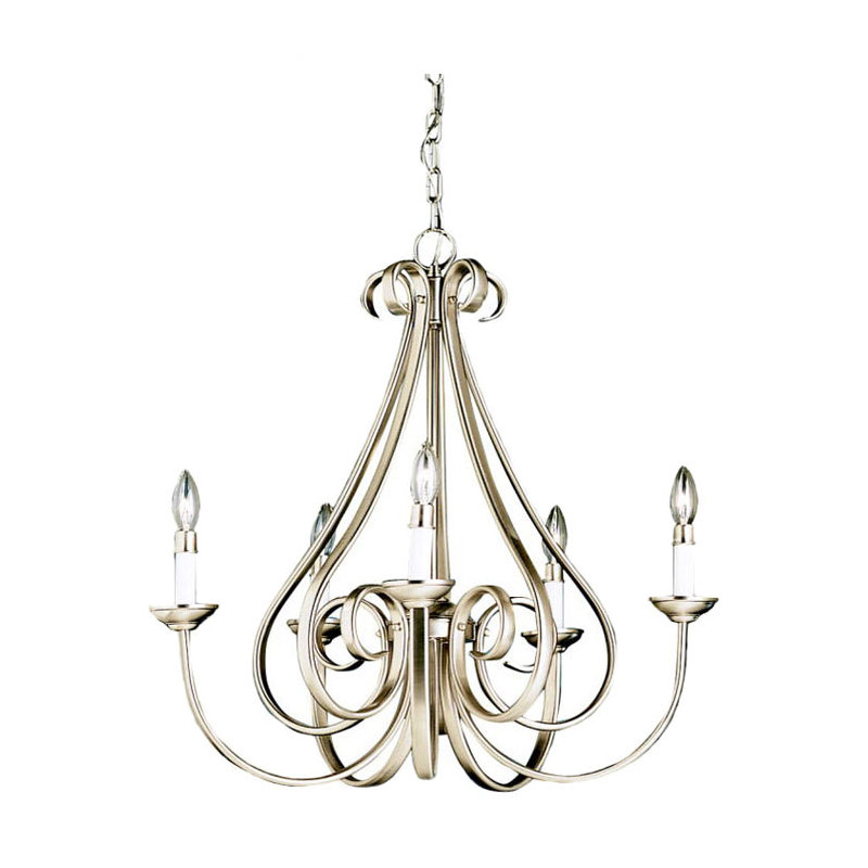 Dover 5 - Light Dimmable Empire Chandelier