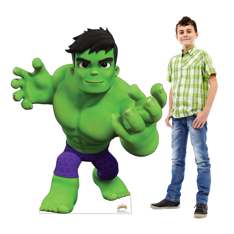 Support en carton Hulk