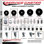 3.5 Inch Phenolic Swivel Top Plate Caster Set with Total Lock Brake SCC