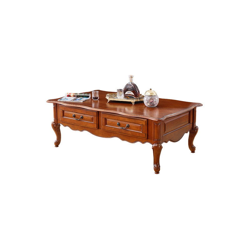 Table basse en bois massif