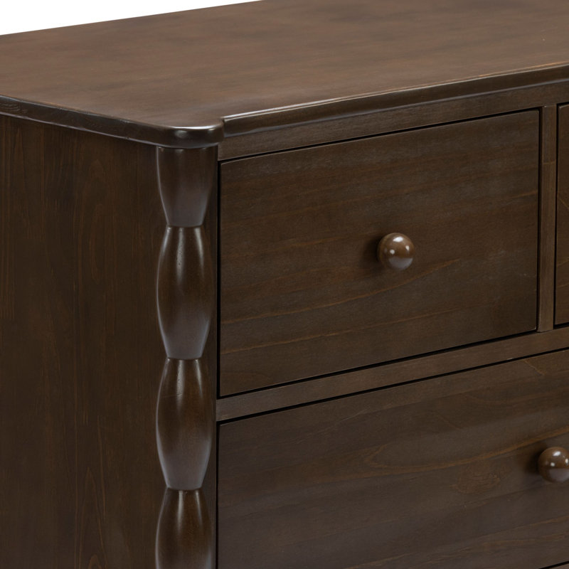 Commode à 4 tiroirs Jenny Lind, Noyer