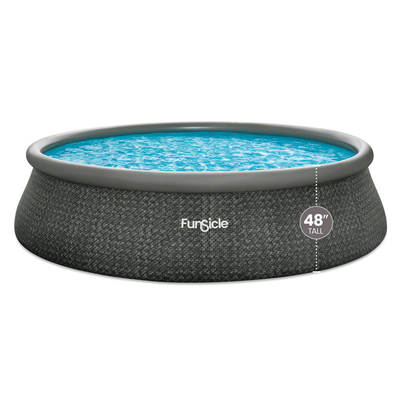 Piscine hors-sol Funsicle QuickSet, L 216 po x l 216 po x H 48 po, SkimmerPlus Pump