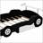 Race Car-Shaped Platform Bed With Wheels, Durable And Comfortable For Kids And Adults, Perfect For Themed Bedrooms-2108430451