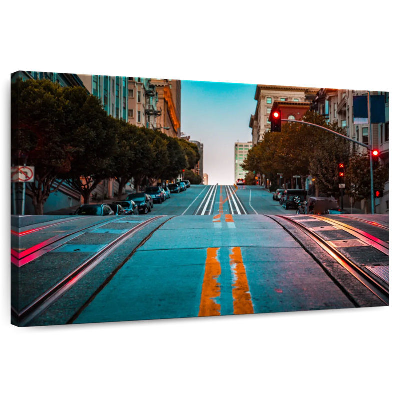 Sireci San Francisco Street, 24" H x 36" W
