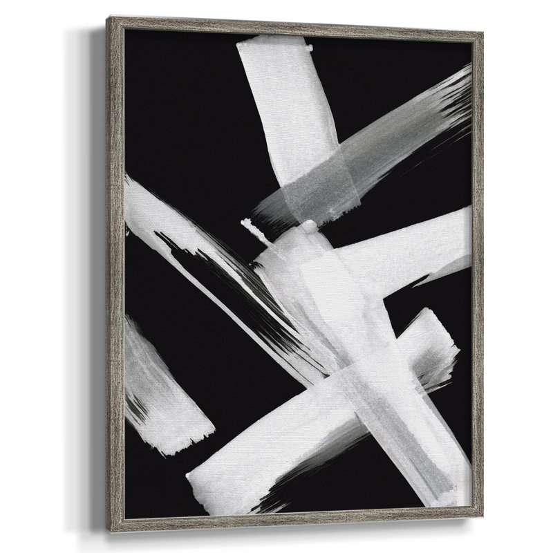 Ice Magic II Framed Print - Solid Wood, 21" H x 17" W