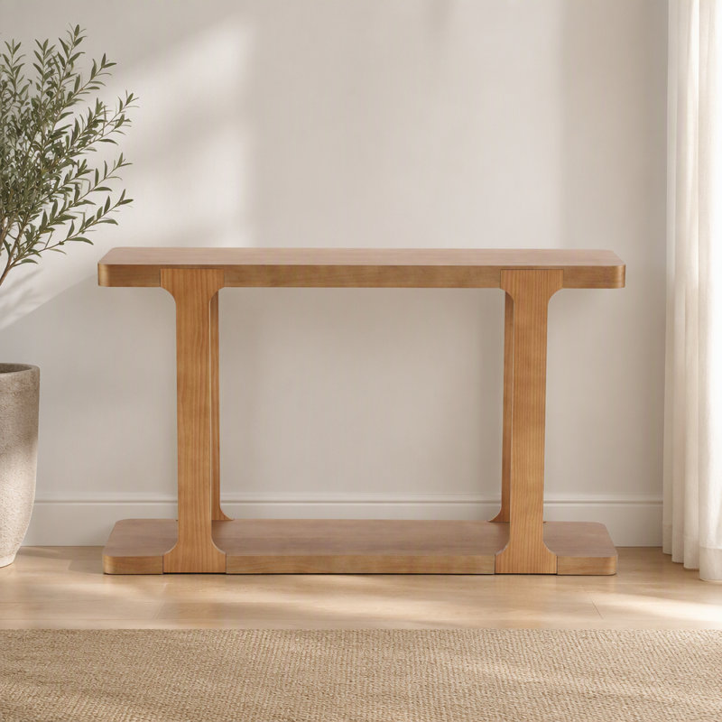 Console en bois pour entrée, table d'appoint pour canapé