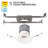 Pop-in 4'' Selectable Color Temperature Dimmable Air-Tight IC Rated Standard Recessed Lighting Kit