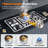SNDOAS 36" 5 Burner Cooktop with Dual Size Power Burner