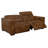 Weirsky Reclining Sofa With Barista Brown Legs And Tan Full-leather-122003638