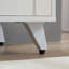 Buffet buffet avec 3 portes et tablettes amovibles