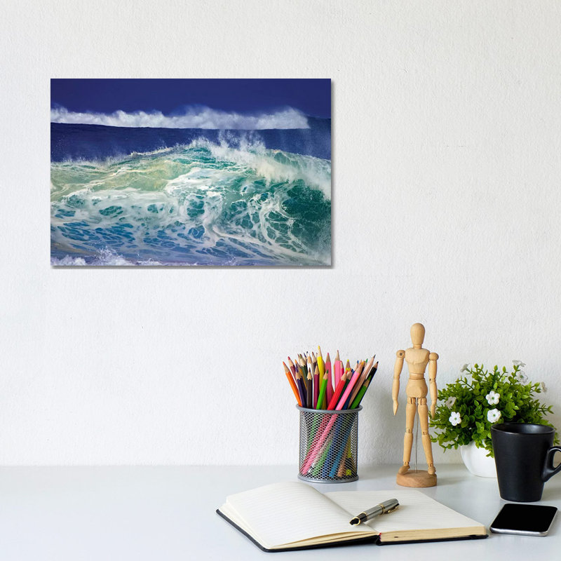 Storm Waves, North Shore, Oahu, Hawaii by Stuart Westmorland - Wrapped Canvas Gallery-Wrapped Canvas Giclée