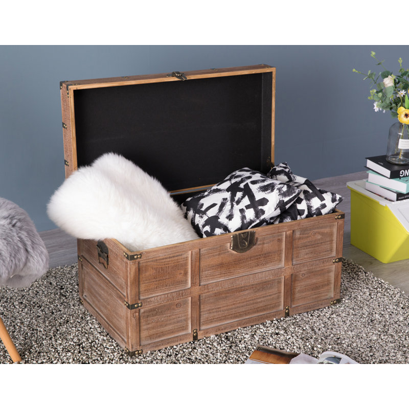 Drumsough 2 Piece Manufactured Wood Blanket Chest