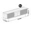 Meuble télé de luxe de style américain-122566329