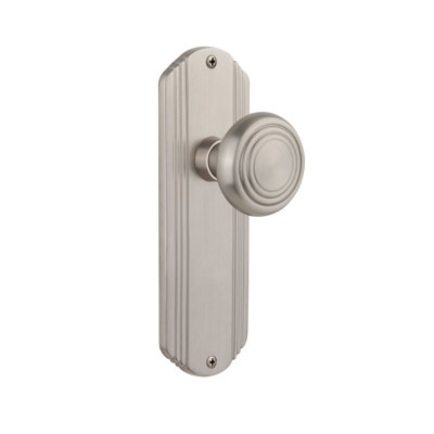 Deco Plate with Deco Door Knob