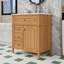Meuble-lavabo en bois 30 po avec lavabo, tiroirs, tablette et porte-643234584-643234585