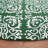 Arissa Hand Tufted Wool/Viscose Damask Rug in Green/Ivory-320943182