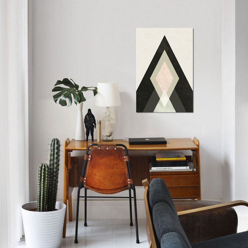 « montagnes from montagne i », impression sur toile, H 12 po x l 8 po x P 0,75 po, Toile tendue, Pas de tapis