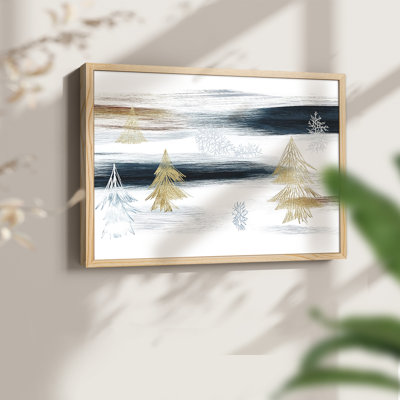 «Chirstmas Art» - CC XXXVII - Reproduction encadrée - Restickable