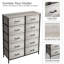 Commode Sorbus avec 10 tiroirs en faux bois - Armoire de rangement pour vêtements-305097369