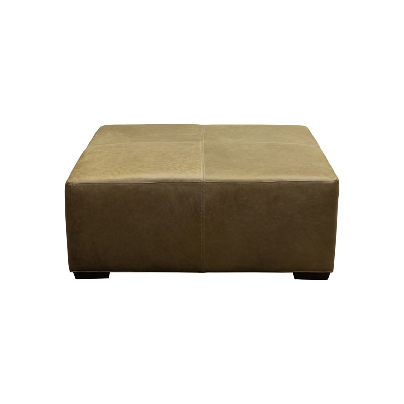 Cocktail Hour  Ottoman in Kudos Seagrass, Kudos Seagrass