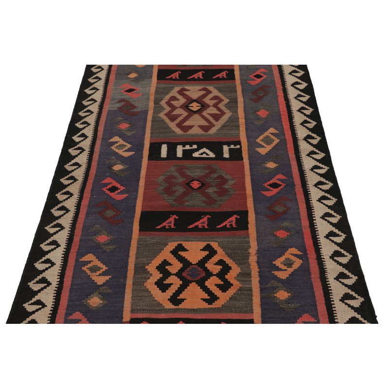 Kilim & Flat Weave One-of-a-Kind 3'6X8'1 Area Rug