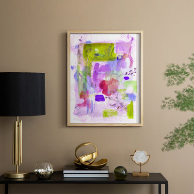 Grasping The Moment I Framed Print - Solid Wood