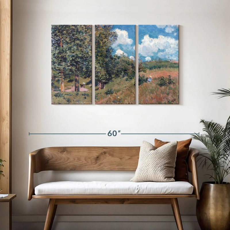 Alvord Versailles To Saint Germain, 28" H x 45" W