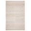 Tapis nouvel âge en laine taupe de conception unique 6 pi 3 po x 8 pi 11 po Iamandi