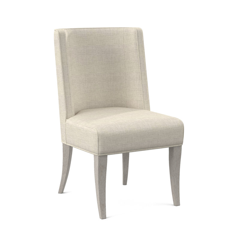 Chaise Bandeau, Bisque, Mélange de polyester ébène Margaret