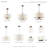 Winscombe Shaded Drum Chandelier-1242133500