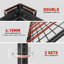 Étagères de rangement robustes en métal 3500 LBS, étagère en acier pour garage-1545910479