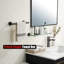 Porte-serviettes mural en acier inoxydable 304-112926134-112926139