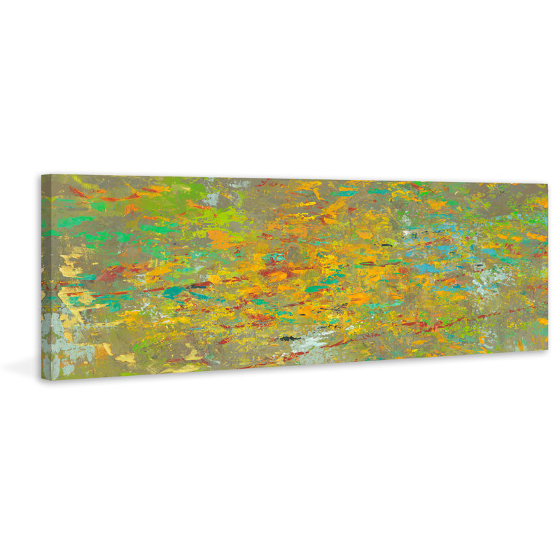 Julie Joy - Wrapped Canvas Painting, 25cm H x 76cm W