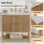 Meuble-lavabo simple Waymart 30 po avec comptoir en quartz blanc pur, préassemblé, 30,5 po L x 21,5 po P x 34,5 po H