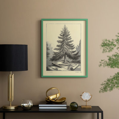Reproduction d'art encadrée de Noël