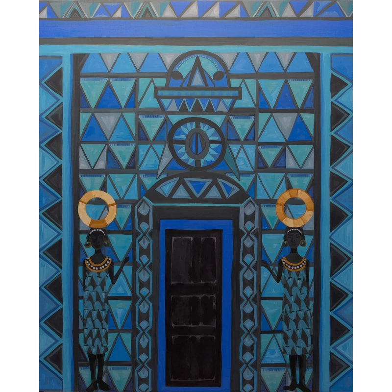 Ancestral Blue Door