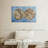 World Map " Ocean Hemispheres Map " by Tess P 3 - Pieces-92761007
