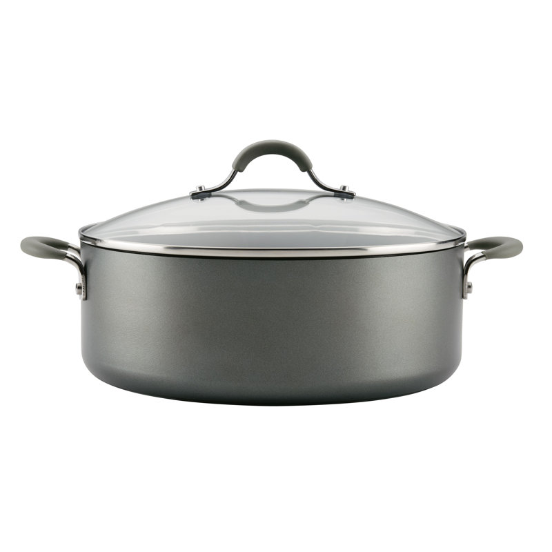 Circulon Elementum Hard-Anodized Nonstick Stockpot with Lid, 7.5 qt.