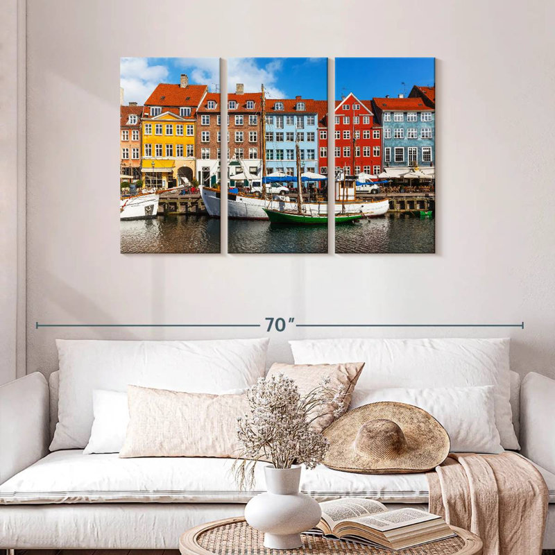 Quai Sebbie Nyhavn, H 28 po x l 45 po