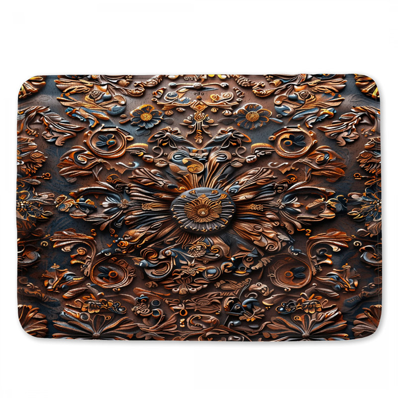 Tapis de bain Ornate, L 34 po x L 21 po