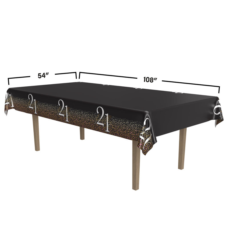 Disposable Birthday Tablecloth