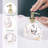 Ceramic White Bathroom Accessory Set