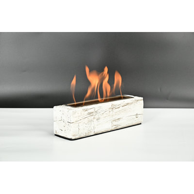 Large Rectangle Tabletop Firepit Concrete Tabletop Fireplace