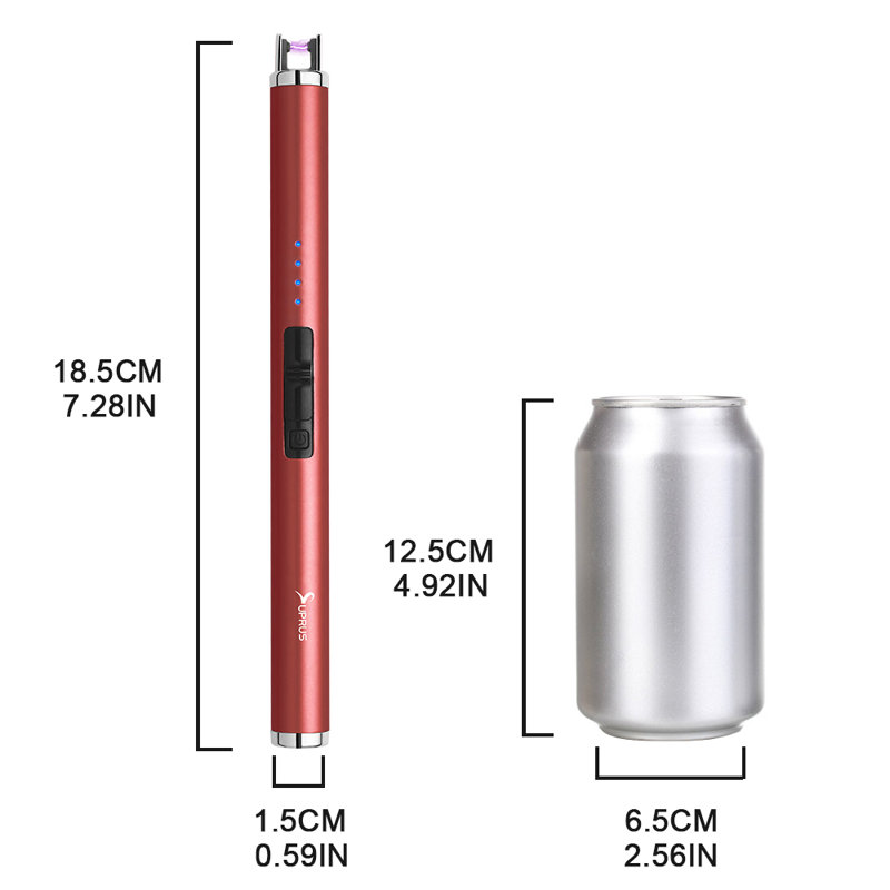 SUPRUS Lighter, Red