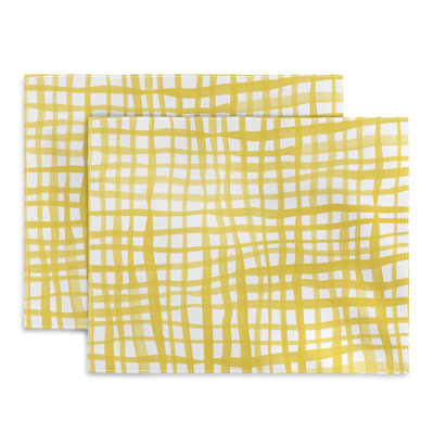 Cotton Plaid Rectangle Placemat
