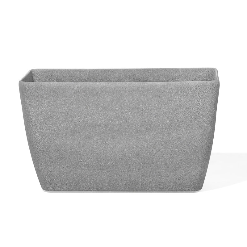 Masontown Pot Planter, 45cm H x 74cm W x 32cm D, Grey